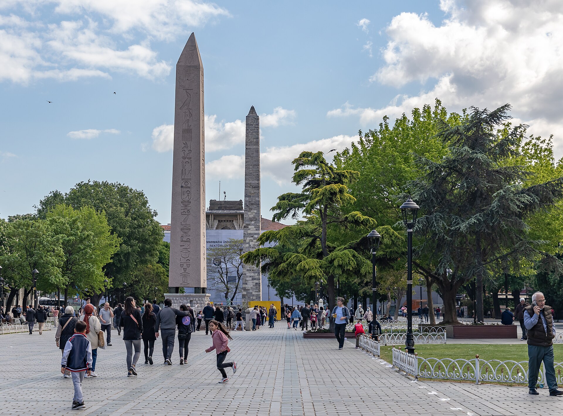 Sultanahmettorget med Theodosius obelisk