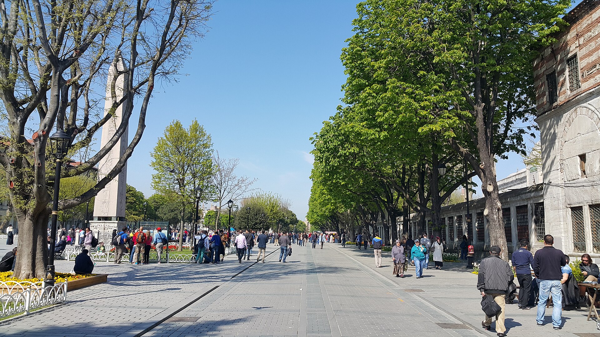 Sultanahmettorget där Hippodromen låg